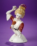 German Porcelain Half-Doll 