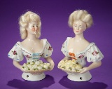 German Porcelain Half-Doll 