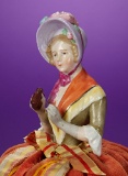 German Porcelain Half-Doll 