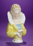 German Porcelain Half-Doll 