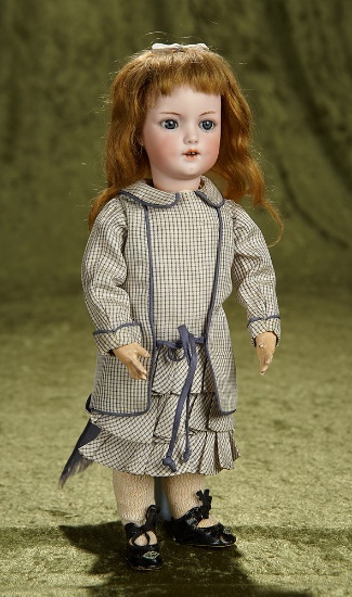 12" Petite German bisque child, 1279, by Simon and Halbig. $600/800