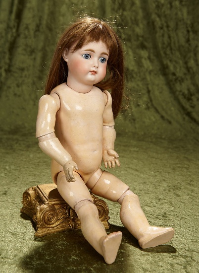 18" German bisque closed mouth child by Kammer and Reinhardt, rare model 192. $1200/1500