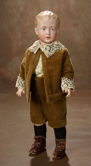 German Bisque Art Character, Model 153, Simon and Halbig Known as "The Little Duke" 7500/9500