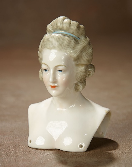 German Porcelain Doll Head from Bavarian Art Guild Movement 400/600