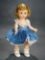 Tosca-Haired Alexander-Kins in Blue Dotted Swiss Dress, Early Box, 1956 300/500