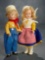 Pair, Composition Little Betty Dolls as Dutch Boy and Girl, Original Boxes, 1937 400/500