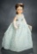 Brunette Elise in Lacy Blue Formal Gown, Original Box, 1964 400/500