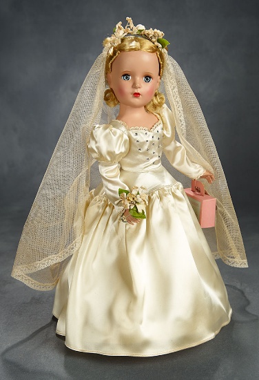 Vintage 1952 Madame Alexander Everyone Loves a Bride Doll All