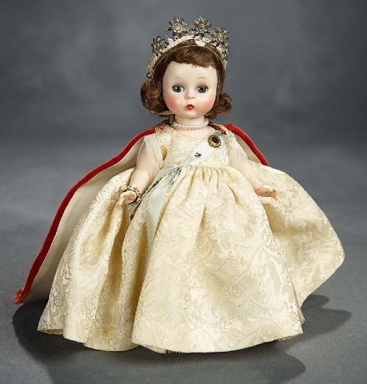 Alexander-Kins "Queen Elizabeth" in Coronation Costume, Original Box, 1955 300/500