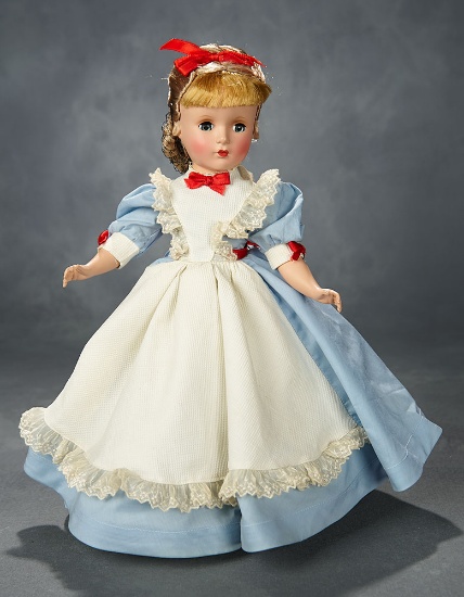 "Meg" from "Little Women" in Blue Cotton Dress, 1951 400/600