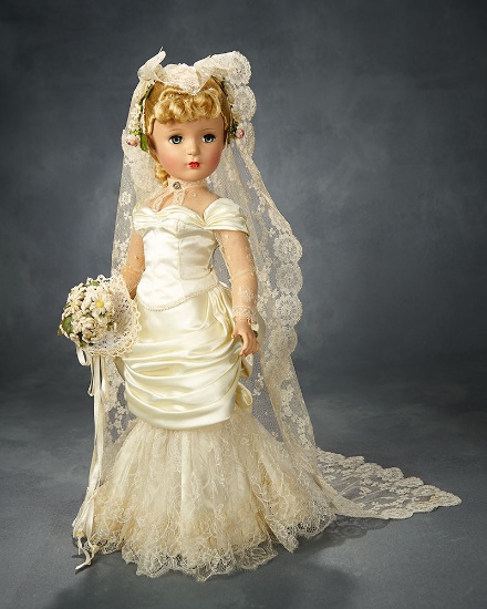 "Victorian Bride" Portrait Doll from the Fashion Award Mystery Series, 1951 4000/5500