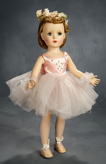 Tosca-Haired "Margot Ballerina" in Pink Tutu, 1954 500/700