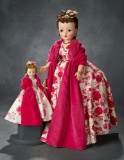 Cissette in Pink Camellia Gown with Velvet Stole, 1958 400/600