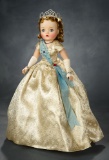 Cissy as Queen Elizabeth in Gold Brocade Gown, 1960 500/700