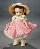 Rare Brunette Alexander-Kins in Pinafore Dress from Lord & Taylor, 1953  400/600