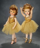 Red-Haired Elise Ballerina with Gold Tutu, Original Box, 1959 300/400