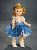 Tosca-Haired Alexander-Kins in Blue Dotted Swiss Dress, Early Box, 1956 300/500