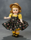 Tosca-Haired Alexander-Kins in Black Flowered Pinafore, Early Box, 1954 400/600