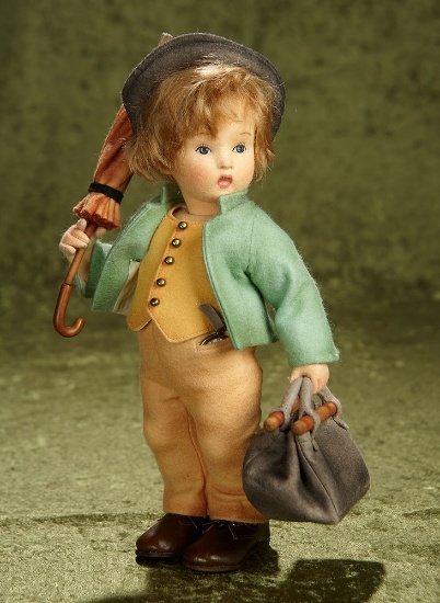 11" Merry Wanderer from Hummel series by R. John Wright. #37/250. $600/800