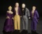 Four German Bisque Dollhouse Dolls 700/900