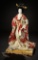 Japanese Lady (Kyoto-Bijin) in Outstanding Costume with Handpainted Scenes 700/900