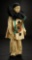 Italian Felt Character Pierrot with Mandolin by Lenci 1100/1500