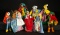 Eight German Miniature Dolls from Royalty Series by BAPS 300/400