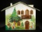 German Wooden Bavarian Dollhouse with Rapunzel Theme in the BAPS mode 500/700