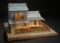 Miniature Japanese Wooden House in Rare Petite Size Commissioned by Huguette Clark 500/800