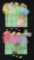 Seven German Cloth Puppets as Angel Children and Two Flower Dolls by BAPS 300/400
