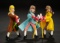 German Cloth Miniature Dolls of Young Lads with Hobby Horse by BAPS 200/300