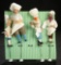 Four German Cloth Puppets as Bakers by BAPS 200/400