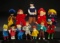 Twelve German Miniature Cloth Dolls Depicting Children by BAPS 300/400