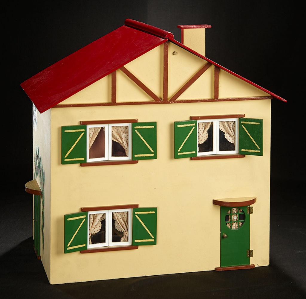german wooden dollhouse