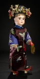 French Bisque Bebe by Emile Jumeau in All-Original Outstanding Japanese Costume 5000/7000