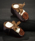 French leather Shoes of Huret Poupee 300/500