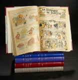 Five Bound Volumes of La Semaine de Suzette, 1905 & 1908-1910 200/300