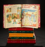 Eight Volumes of La Semaine du Suzette, 1950-1955 300/500