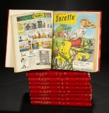 Nine Volumes of La Semaine du Suzette, 1956-1960 300/500