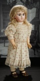 French Bisque Bebe by Emile Jumeau with Original Jumeau Costume and Shoes 3800/4300