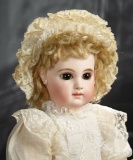 French Bisque Brown-Eyed Bebe E.J. by Emile Jumeau 4500/5500