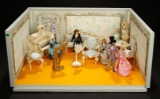 German Rococo Spielwaren Room by Rudolf Szalasi with Spielwaren Furnishings 700/900
