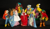 Eight German Miniature Dolls from Royalty Series by BAPS 300/400