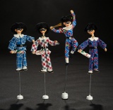 Four German Jester Puppets by BAPS 100/200