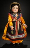 French Bisque Bebe in Original Traditional Costume 800/1100