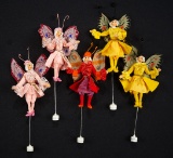 Five German Cloth Puppets in Butterfly Costumes by BAPS 400/600