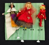 Three German Cloth Puppets Depicting Royalty by BAPS 150/250