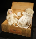 French Bisque Bebe by SFBJ, Huguette's Childhood Doll Named 