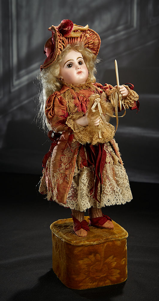 French Musical Automaton "Little Girl with Her | Proxibid