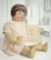 Rare American Cloth Doll with Original Catalog by Nina Albritton  2200/2800